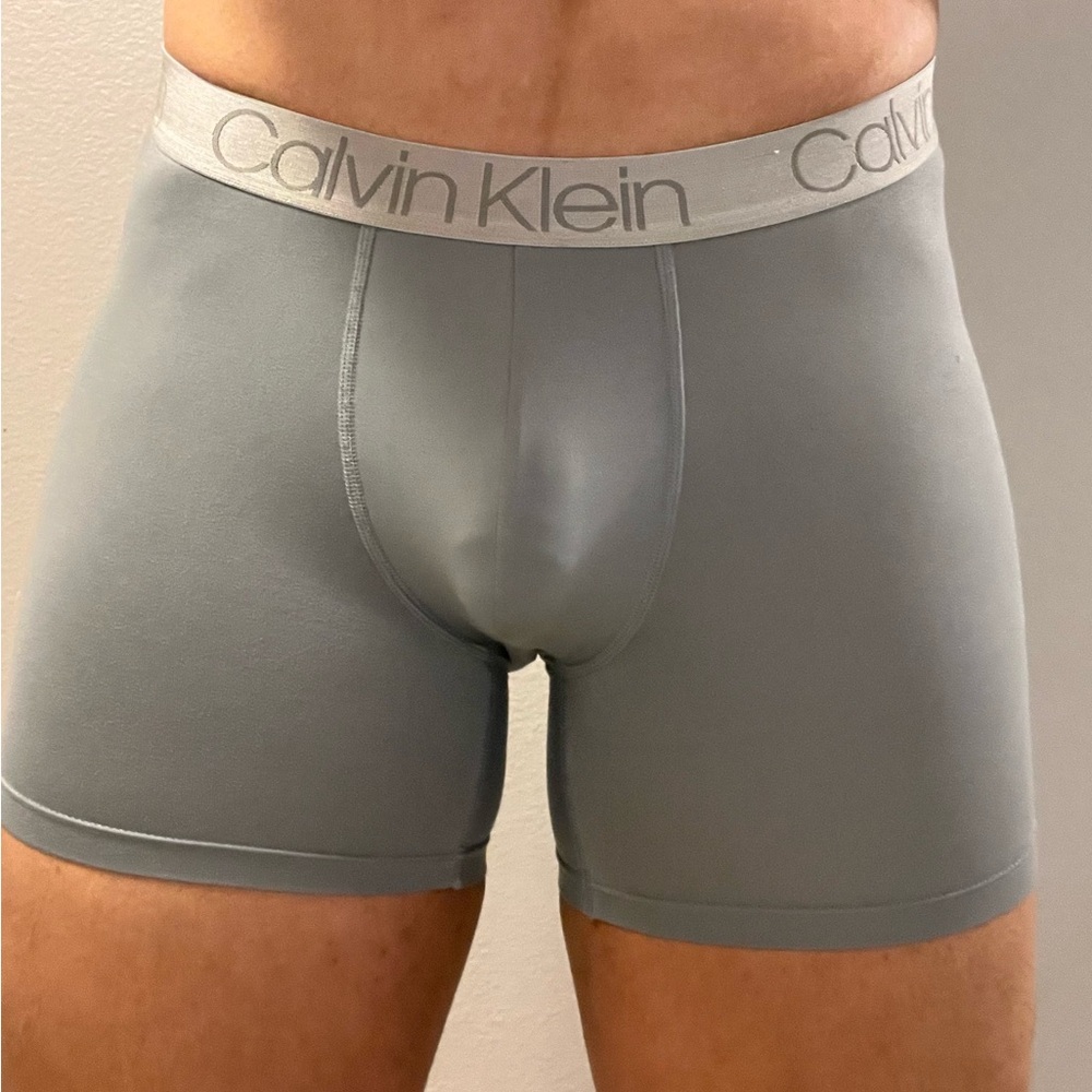 Calvin Klein Men's Gray Boxer Briefs
